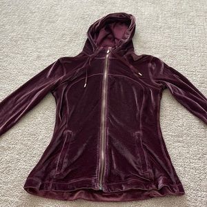Lululemon velour hoodie. Like new